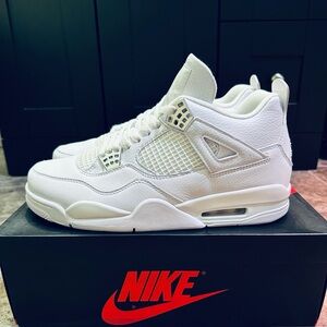 Nike Air Jordan Retro 4 Pure Money 2017 Size 10.5 EUC